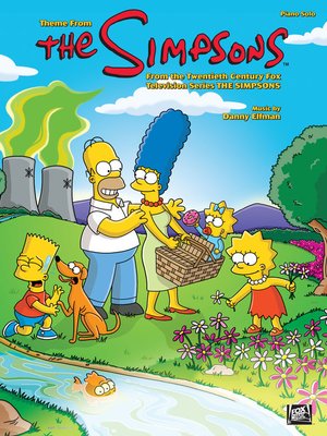 cover image of Theme from the Simpsons Sheet Music